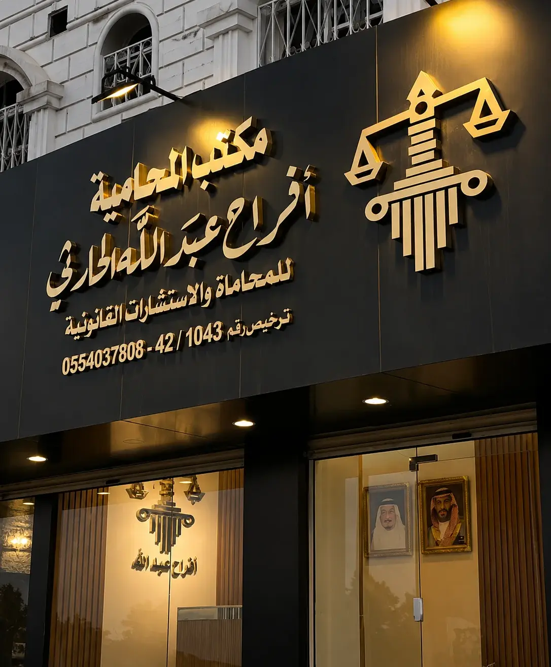 المحامية أفراح الحارثى